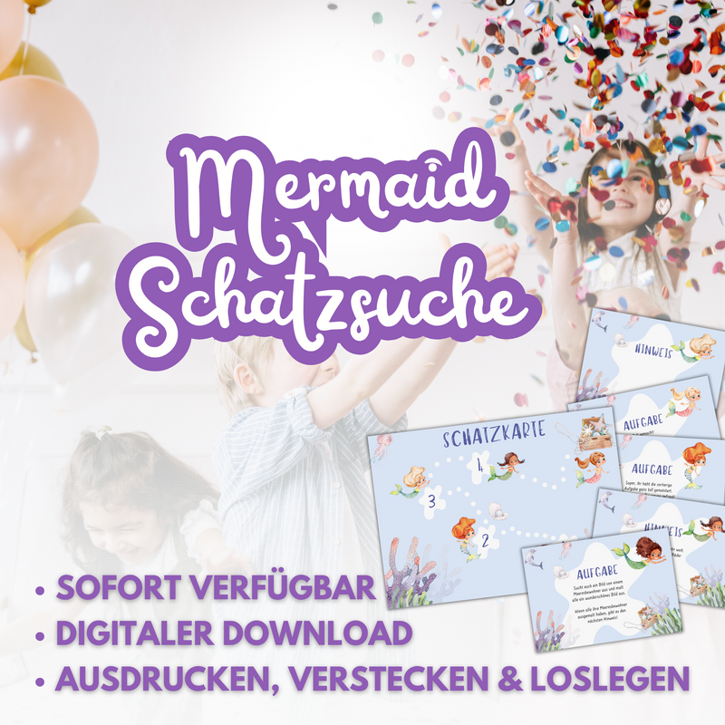 Schatzsuche Meerjungfrau