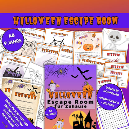 Halloween Escape Room für Zuhause