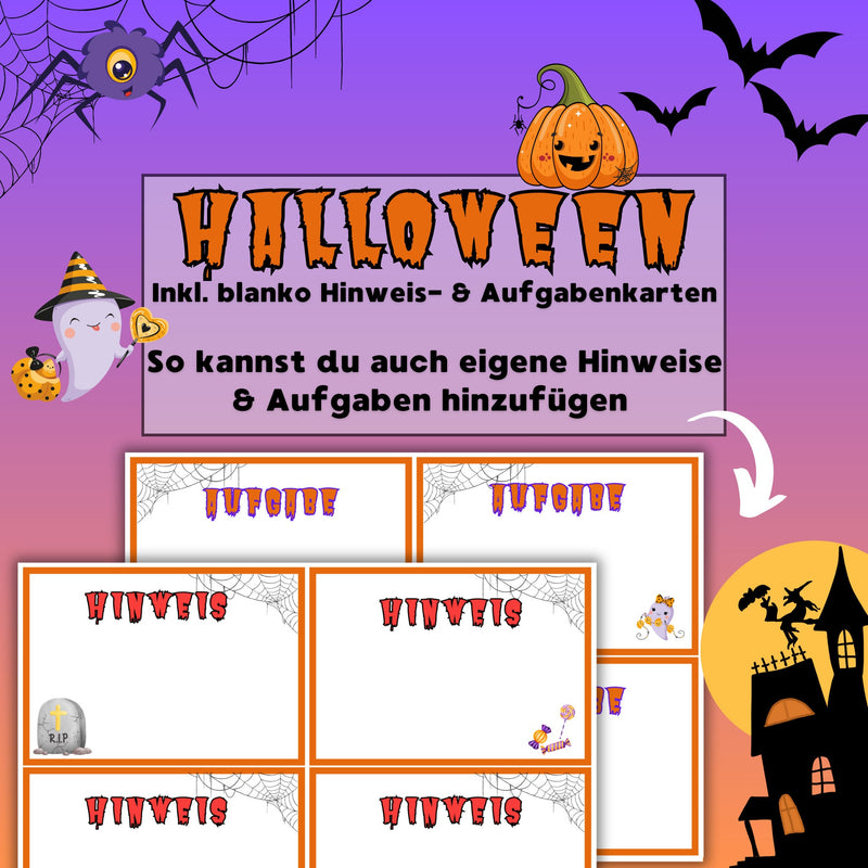 Halloween Escape Room für Zuhause